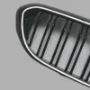 Car Front Kidney Grille Grill Front Hood Grill Mesh LED Lighting Kidney Grille For BMW 5 Series G30 2017-2020