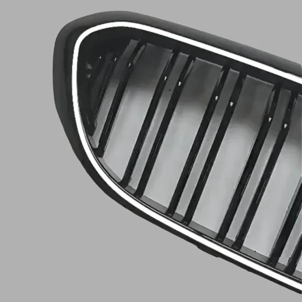 Car Front Kidney Grille Grill Front Hood Grill Mesh LED Lighting Kidney Grille For BMW 5 Series G30 2017-2020