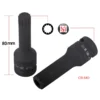 6pcs M14-M18 Socket Wrench 1/2" To Torx 12 Point Impact Socket Bits Set Cr-Mo M Type Adapter For Auto Bicycle Repair Hand Tools